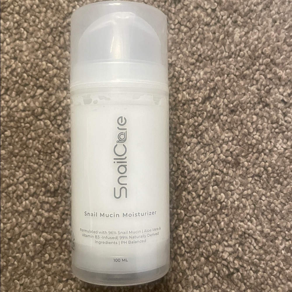 Snail mucin moisturizer